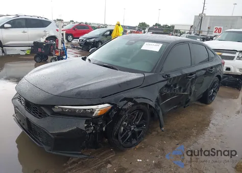 2025 Honda Civic Sport z USA, uszkodzony, nr VIN 2HGFE2F53SH562646